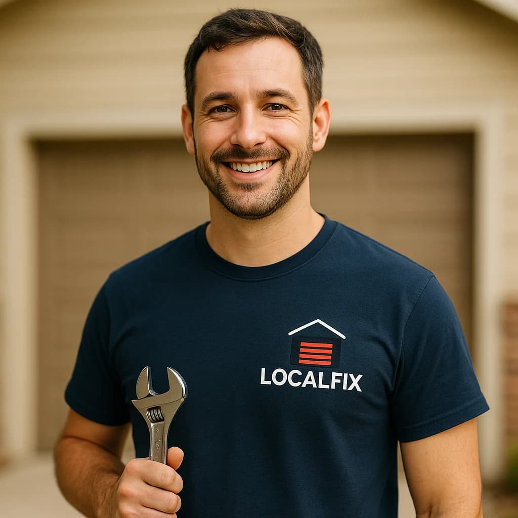 LocalFix technician with wrench